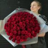 Букет 101 красная роза