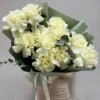 Букет белых французских роз