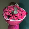 Монобукет из кустовых пионовидных роз