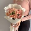Монобукет нежных кустовых роз