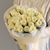 Букет белых кенийских роз