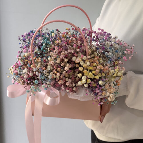Сумочка из гипсофилы
