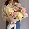 Букет с французскими розами «Весенняя сказка»