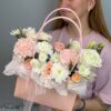 Сборная сумочка с цветами