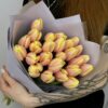 Букет из 25 тюльпанов