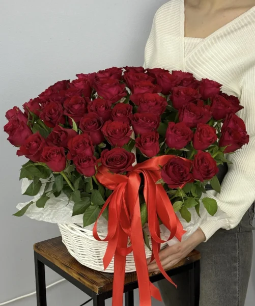 Корзина 51 Роза