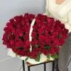 Корзина со 101 розой