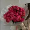 Букет из пионов сорта Коралл Шарм 35 штук