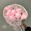 Нежный моно-букет из пионов