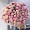 Нежный букет из 101 пиона